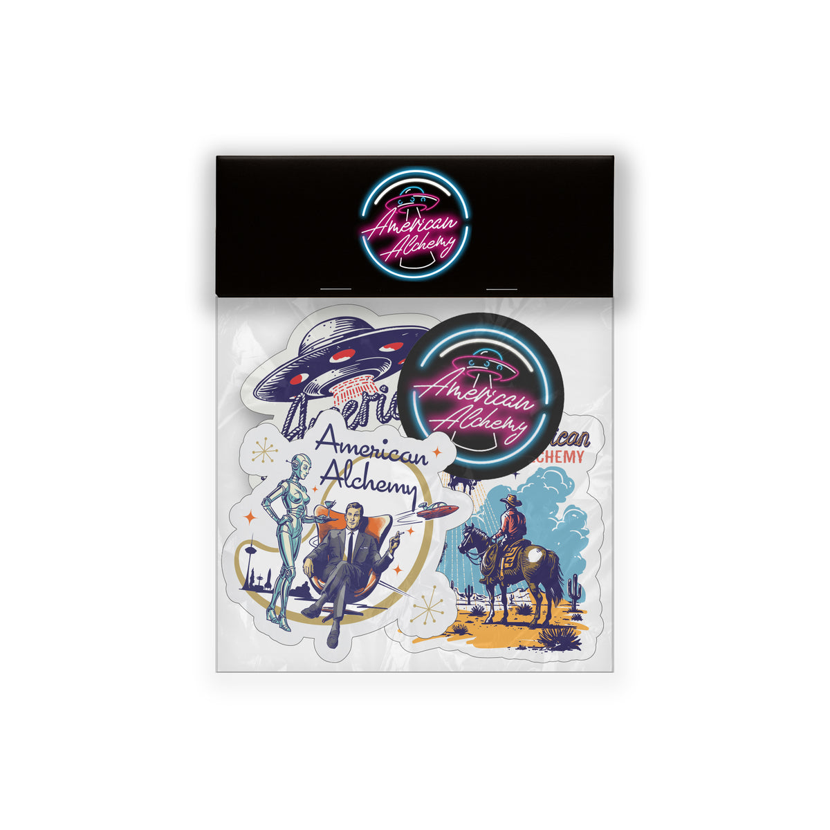 American Alchemy Sticker 4-Pack